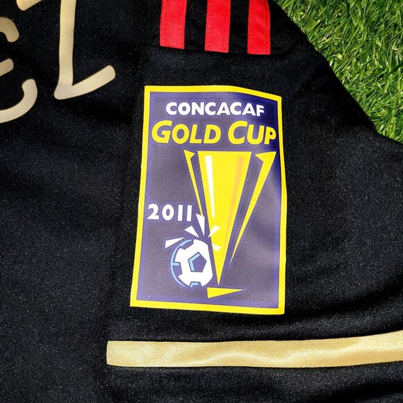 Marquez Mexico 2011 GOLD CUP FINAL Soccer Away Jersey Shirt M SKU# V31526 - Picture 5 of 9